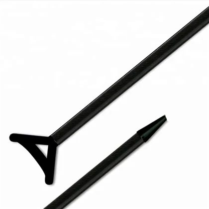 Polyn gwthio carbon